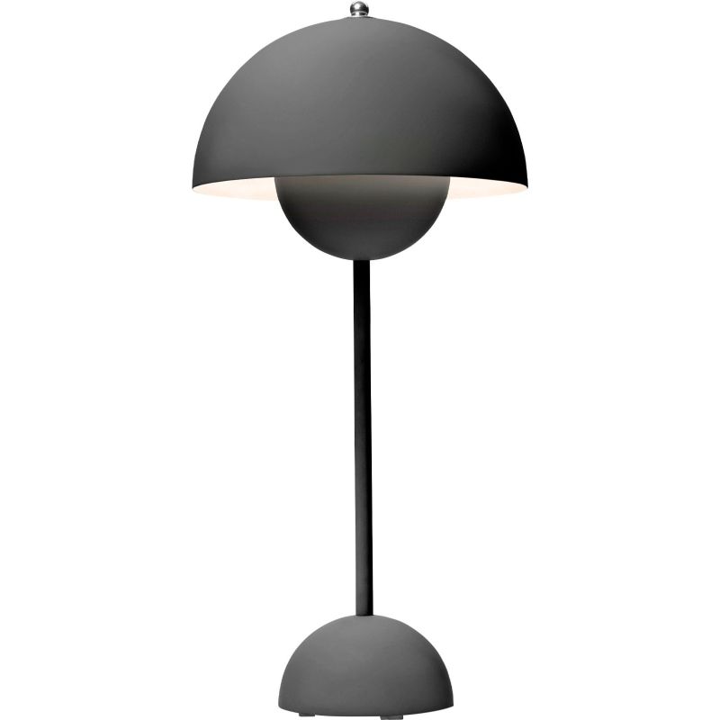 Flowerpot VP3 mat mørkegrå bordlampe