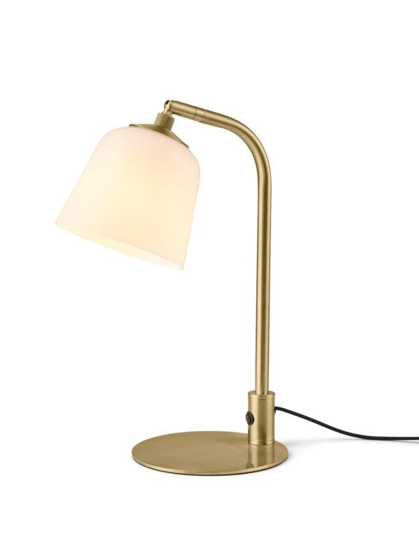 Room 49 Ø15 opal/antik messing bordlampe