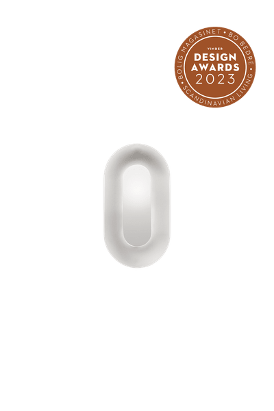 Sasi lille sølv led væglampe