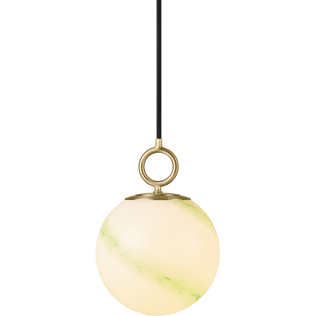 Stockholm Pendel Ø18 Marble Green