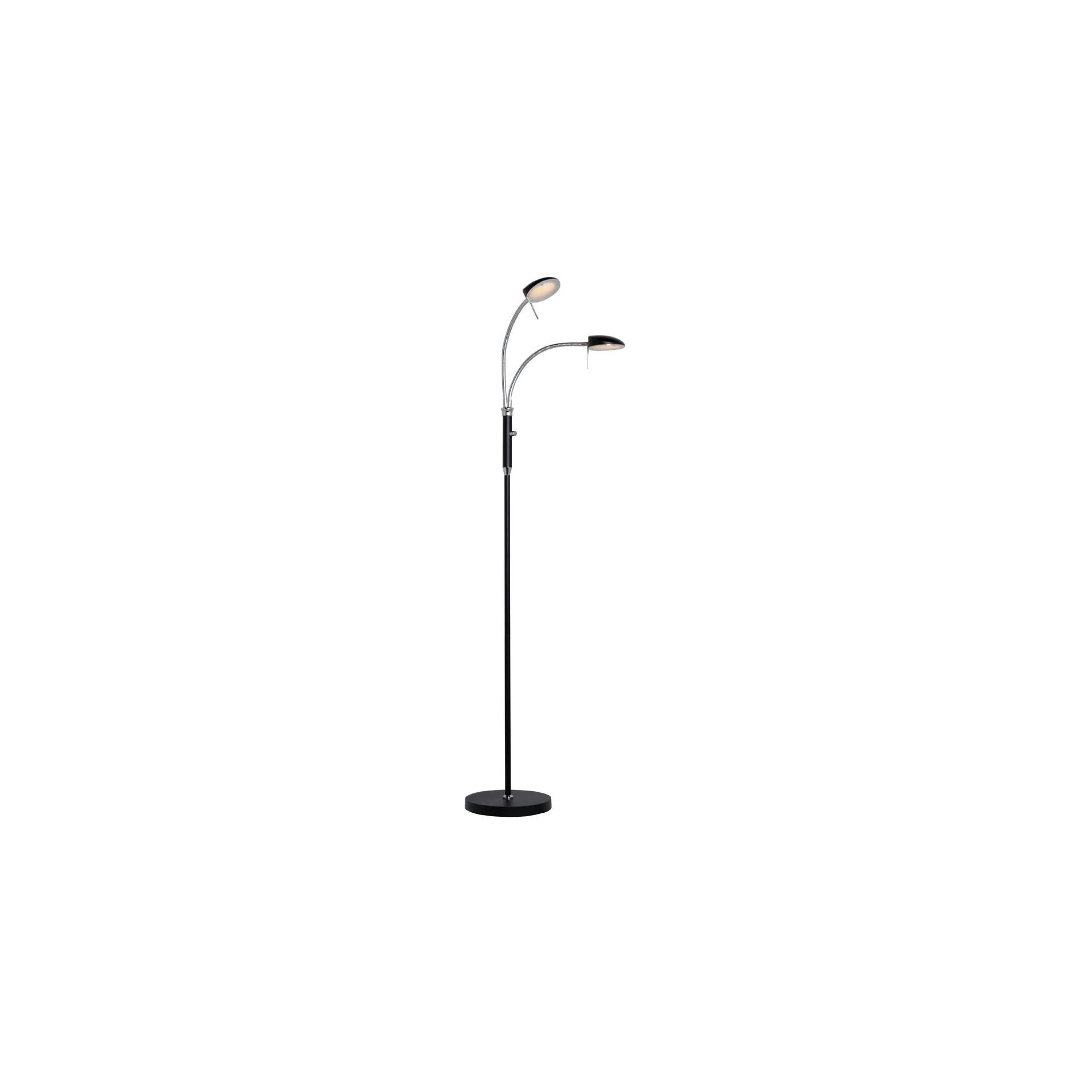 Vegas Gulvlampe 2 arme Sort