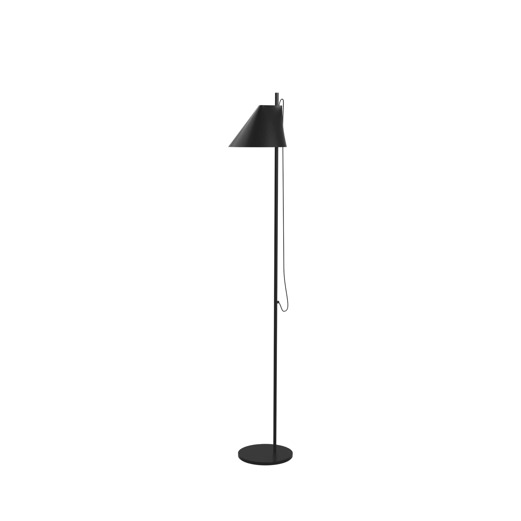 Yuh gulvlampe sort