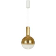 Raindrop 25 guld glas pendel